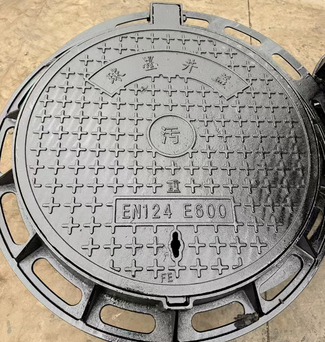 鄂城球墨铸铁五防井盖展示